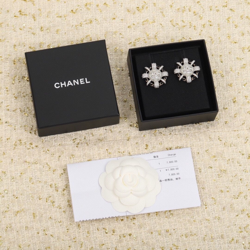 Ch*el earrings